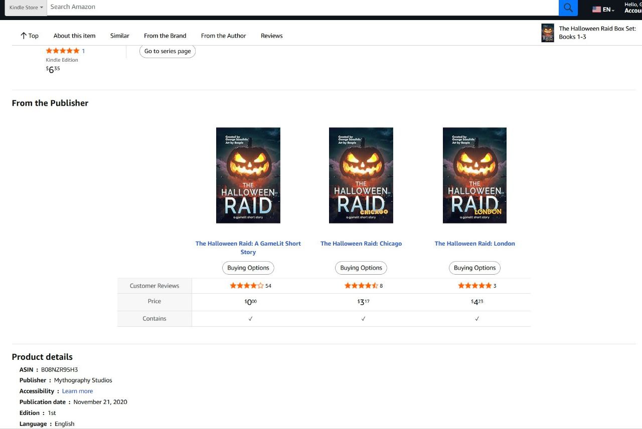 Amazon A+ content product comparison widget