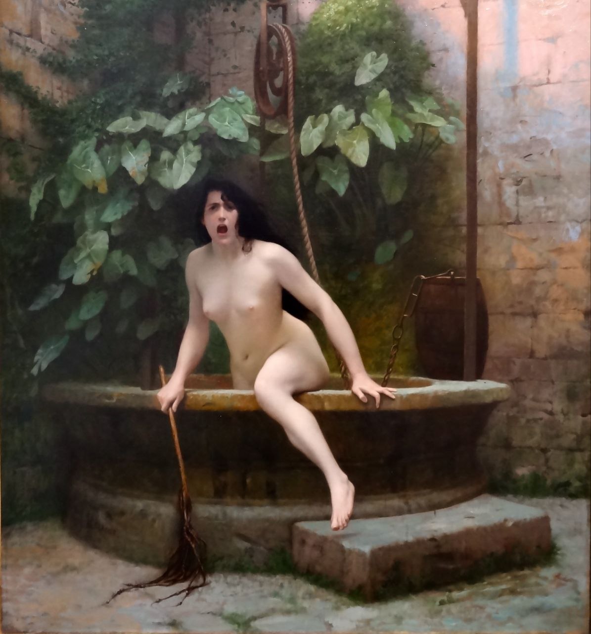 Truth Coming Out of Her Well - Jean-Léon Gérôme 1896