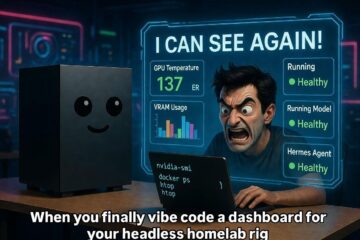 Vibe coded dashboard for DGX Spark showing system stats